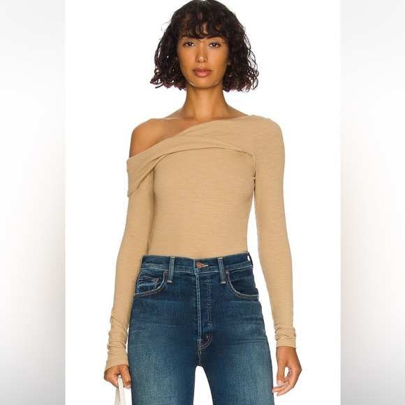 We The Free | Tops | Nwt Free People Addie Layering Top In Winter Wheat ...